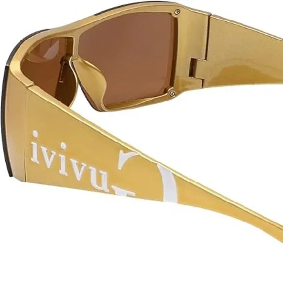 Gold overshine vintage 2000\'s sunglasses CHRISTIAN DIOR 2000 main image 4